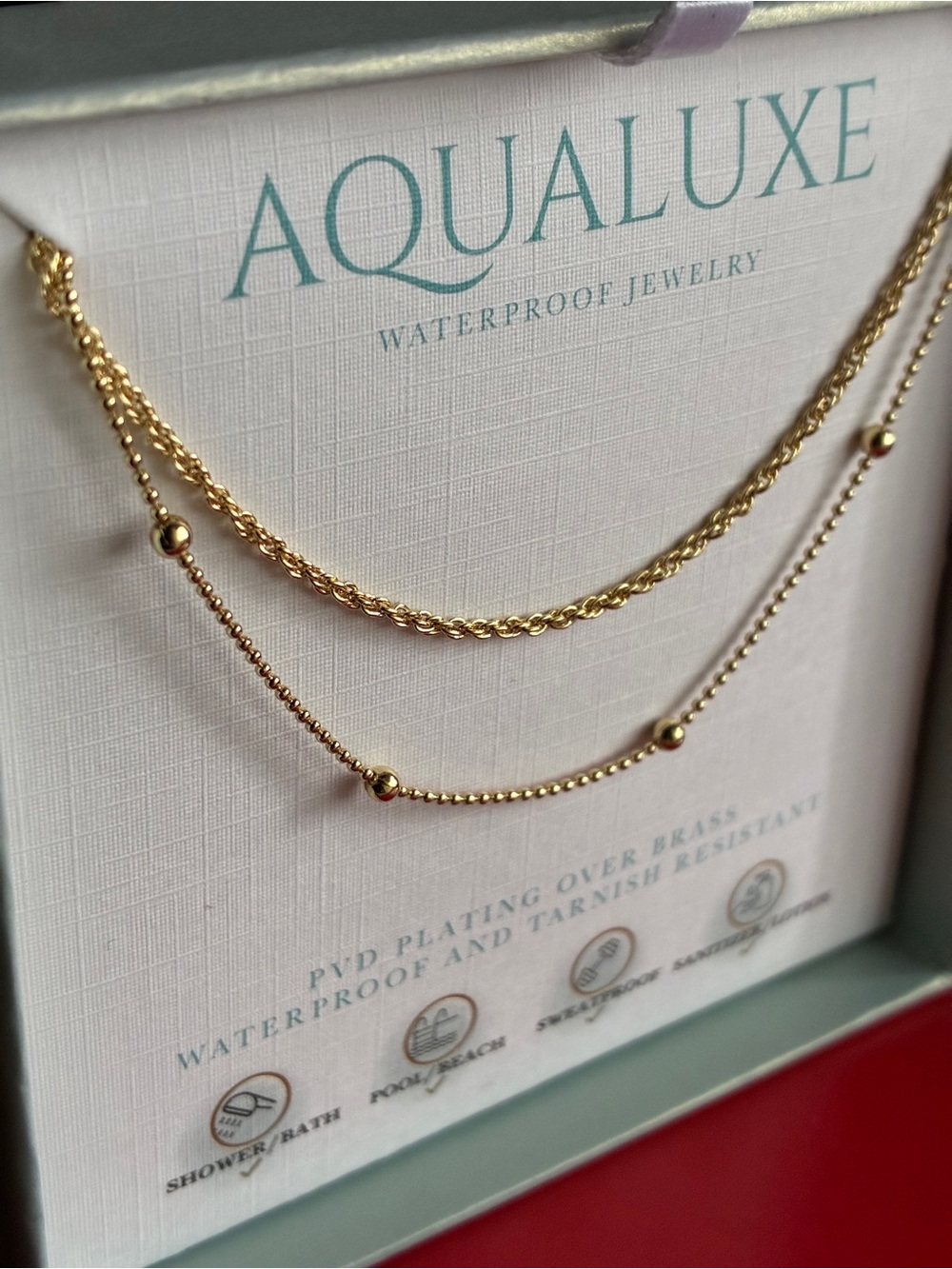 Gold Double-Layer Necklace – Elegant Layered Women’s Jewelry